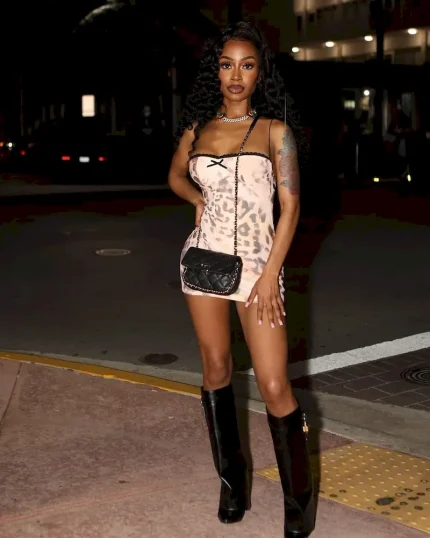 Women Nightclub Fashion Sexy Leopard Spaghetti Strap Backless Slim Fit Dress - Image 6